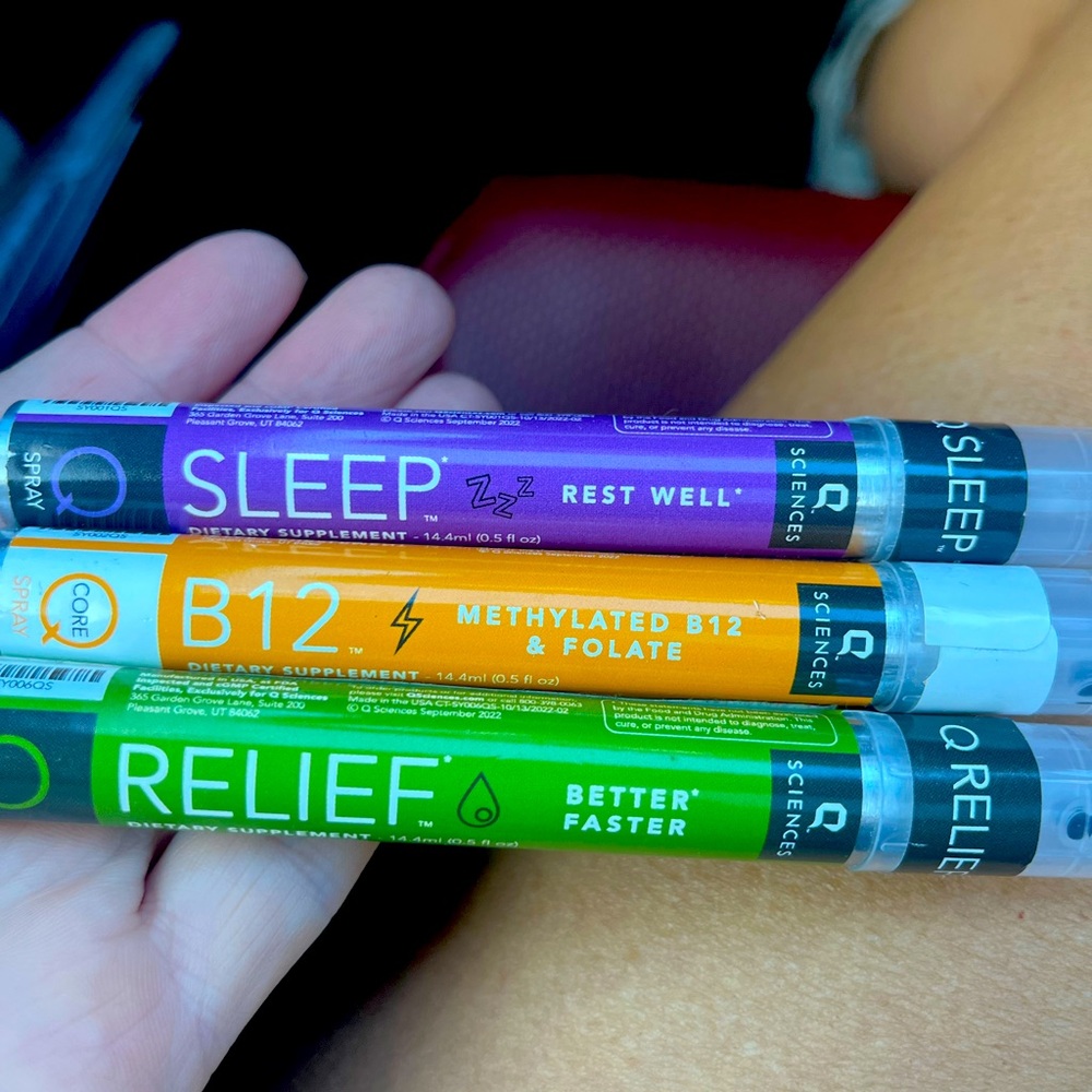 Qscience huge sale! 3-1 sprays. Expired last month but they are still good.